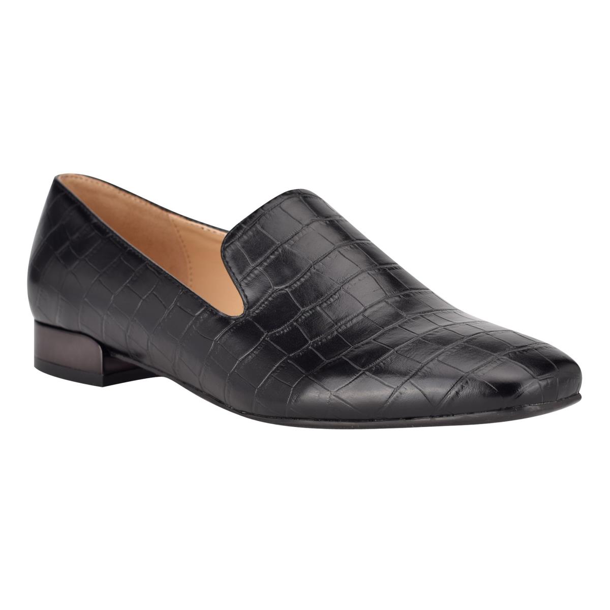 Women's Nine West Lisette Smoking Flats Black | LGPZ72805