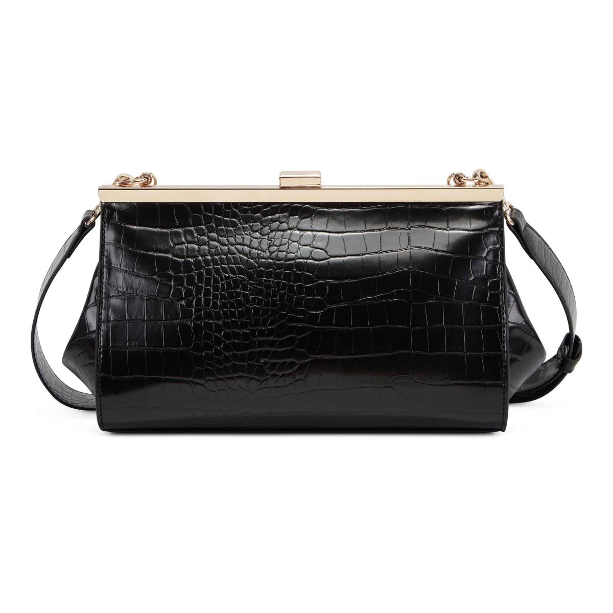 Women's Nine West Mallorie Fram Crossbody Bags Black | OASI20598