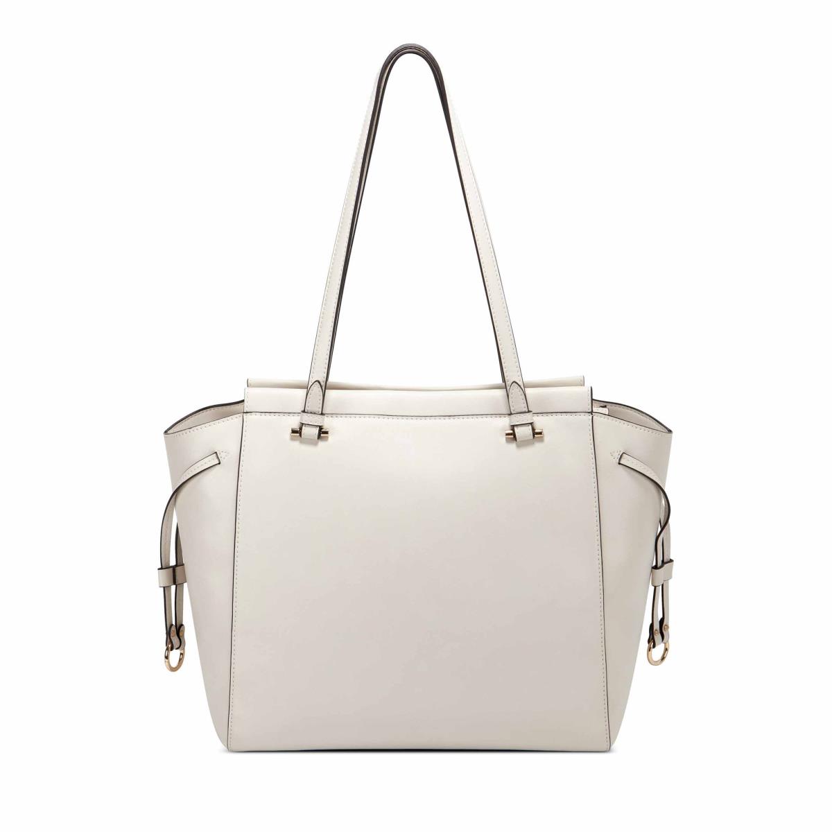 Women's Nine West Monroe Tote Tote Bags White | AOJN87342