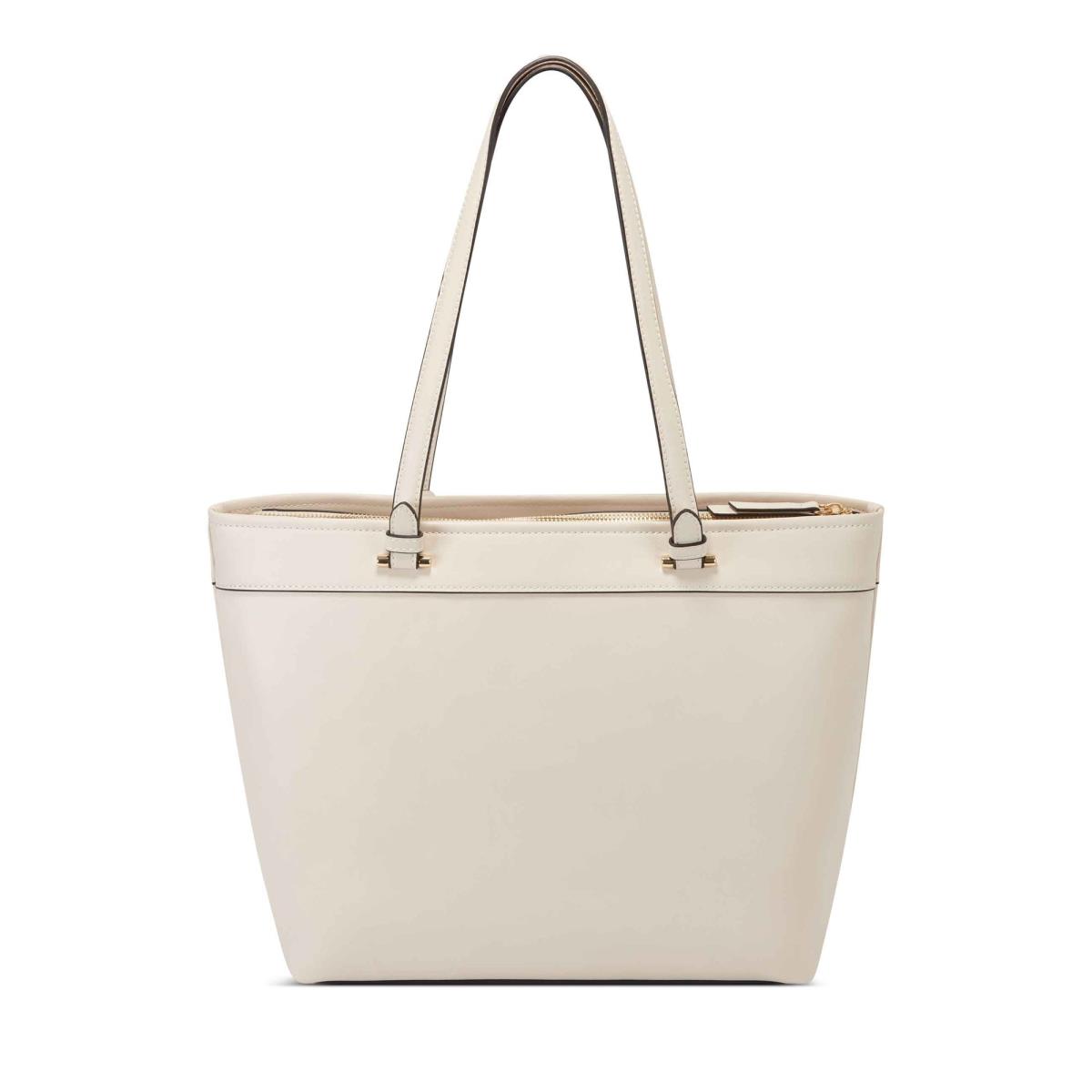 Women's Nine West Nala Tote Tote Bags White | RSEH31980