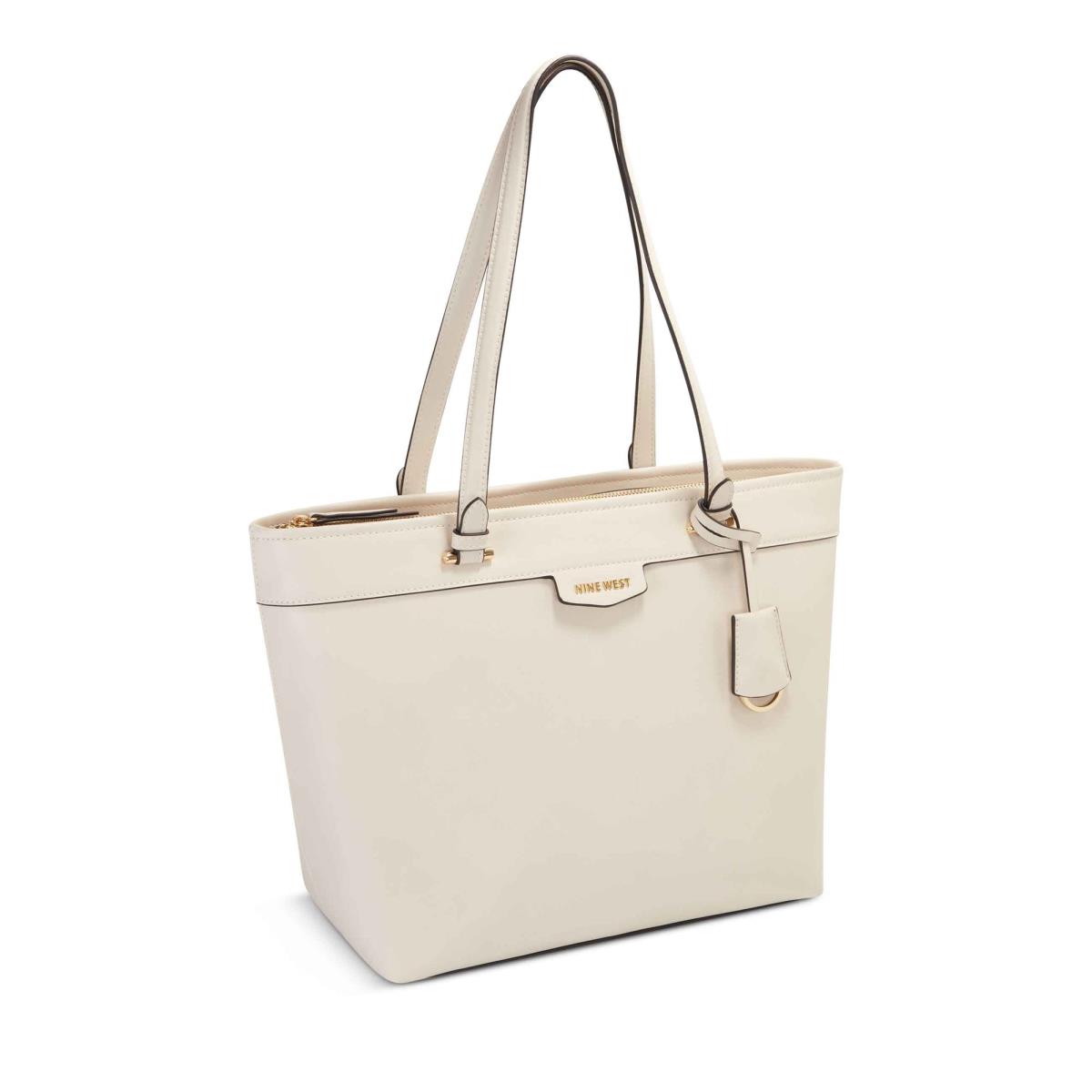 Women's Nine West Nala Tote Tote Bags White | RSEH31980