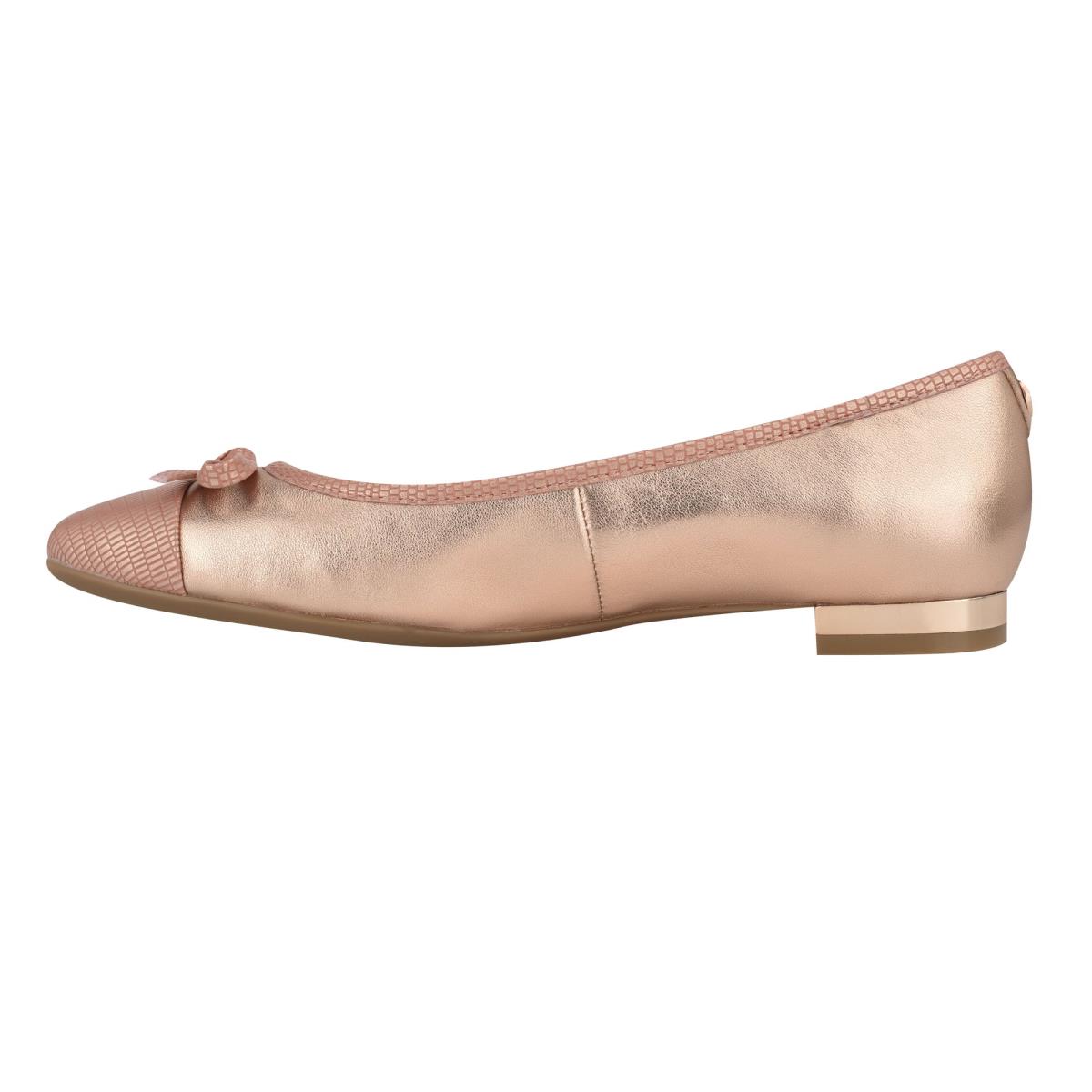 Women's Nine West Olly 9x9 Ballet Ballet Flats Pink | OLXI38207