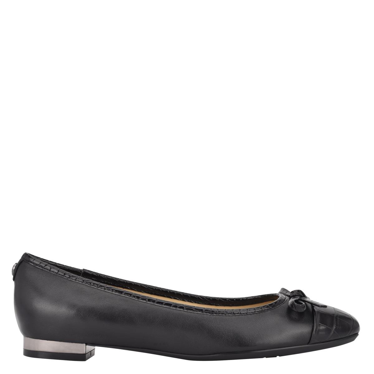 Women\'s Nine West Olly 9x9 Ballet Flats Black | AODW06152