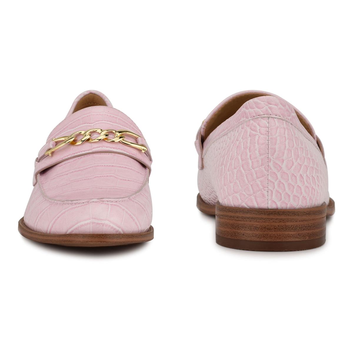 Women's Nine West Onlyou Slip-On Loafers Pink | EAXI31748