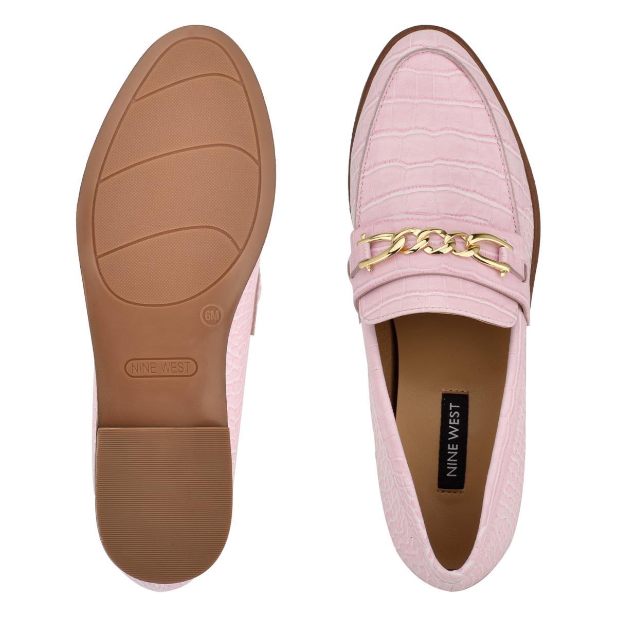 Women's Nine West Onlyou Slip-On Loafers Pink | EAXI31748