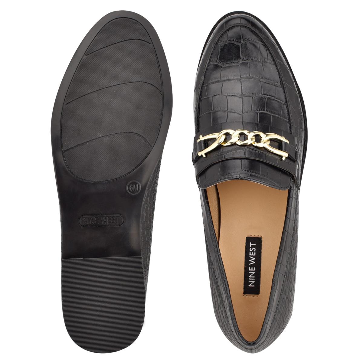 Women's Nine West Onlyou Slip-On Loafers Black | JQDN94750