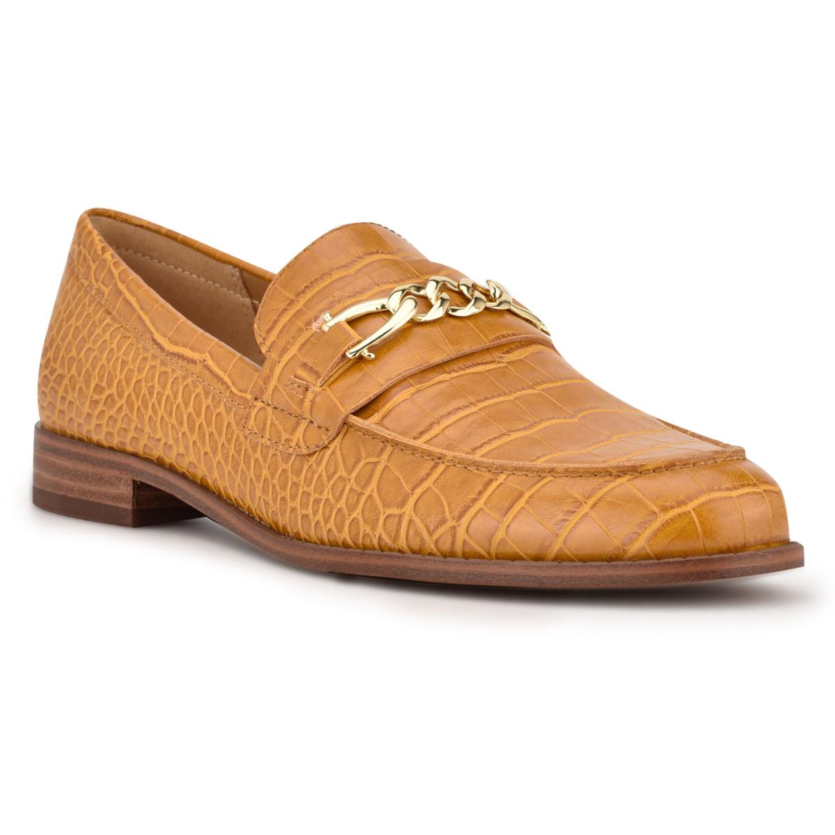 Women's Nine West Onlyou Slip-On Loafers Mustard | KGSN18570