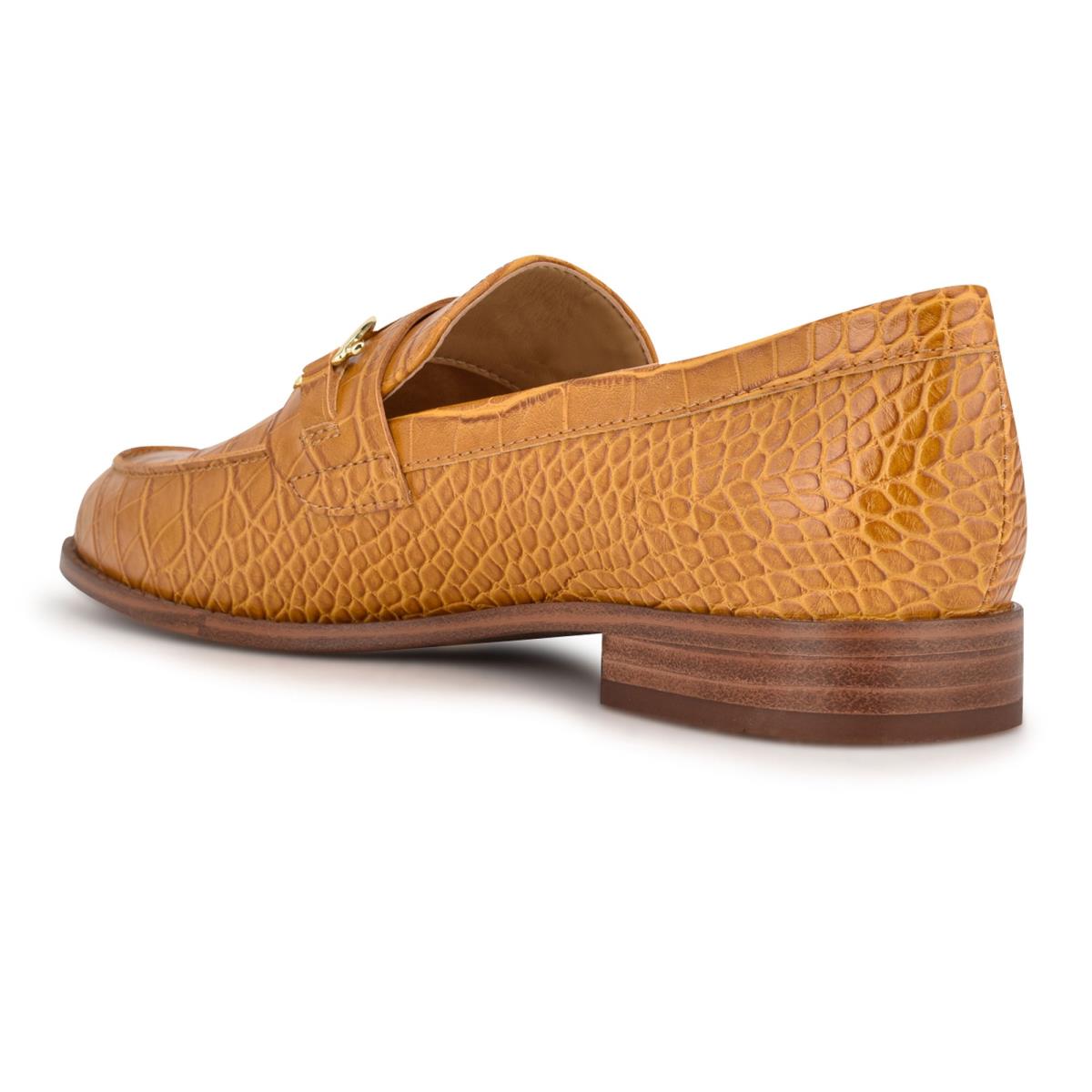 Women's Nine West Onlyou Slip-On Loafers Mustard | KGSN18570