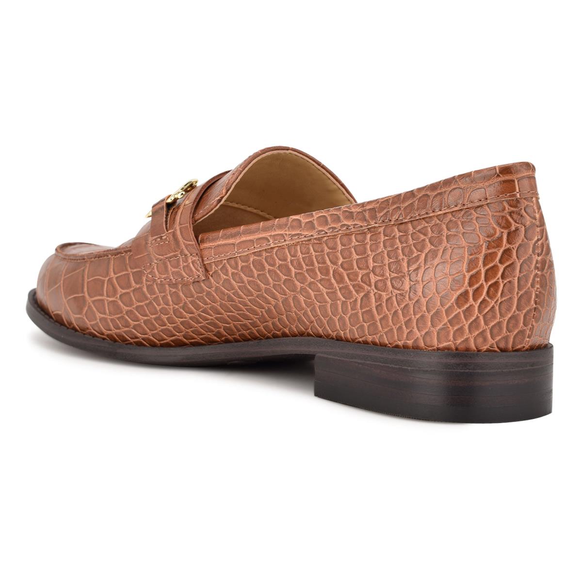 Women's Nine West Onlyou Slip-On Loafers Brown | UJAF23651