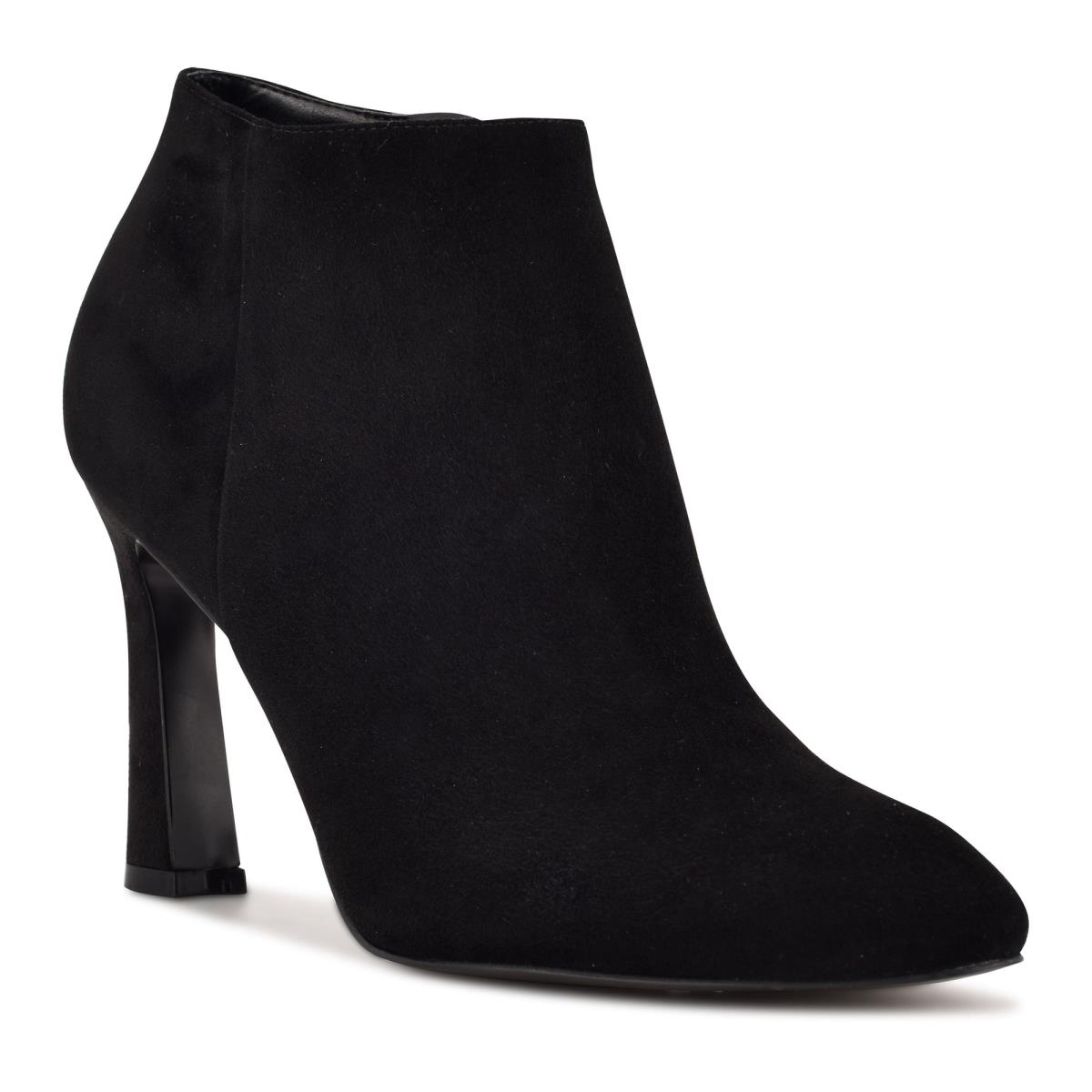 Women's Nine West Raze Dress Booties Black | USQZ20386