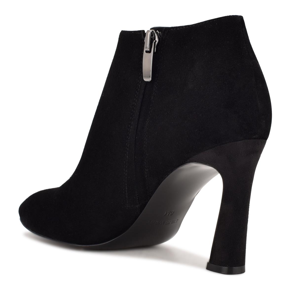 Women's Nine West Raze Dress Booties Black | USQZ20386