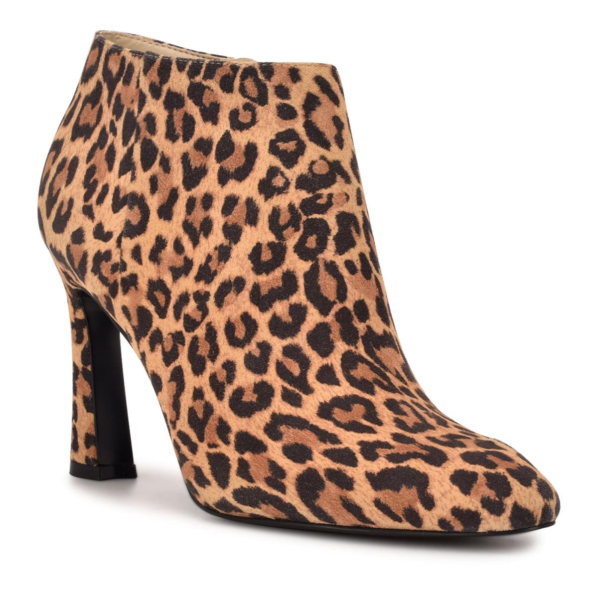 Women's Nine West Raze Dress Booties Leopard | SUWG87629