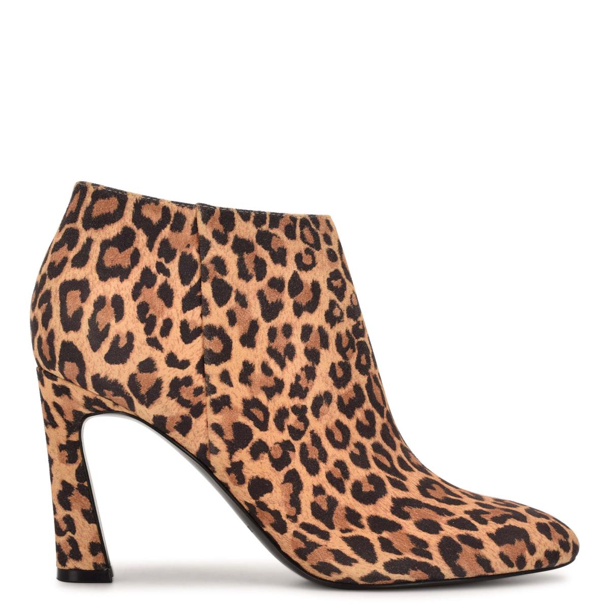 Women\'s Nine West Raze Dress Booties Leopard | SUWG87629