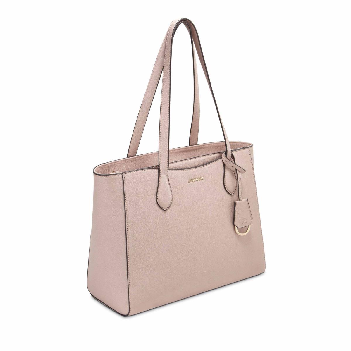 Women's Nine West Shayden Tote Tote Bags Pink | FSDC74218