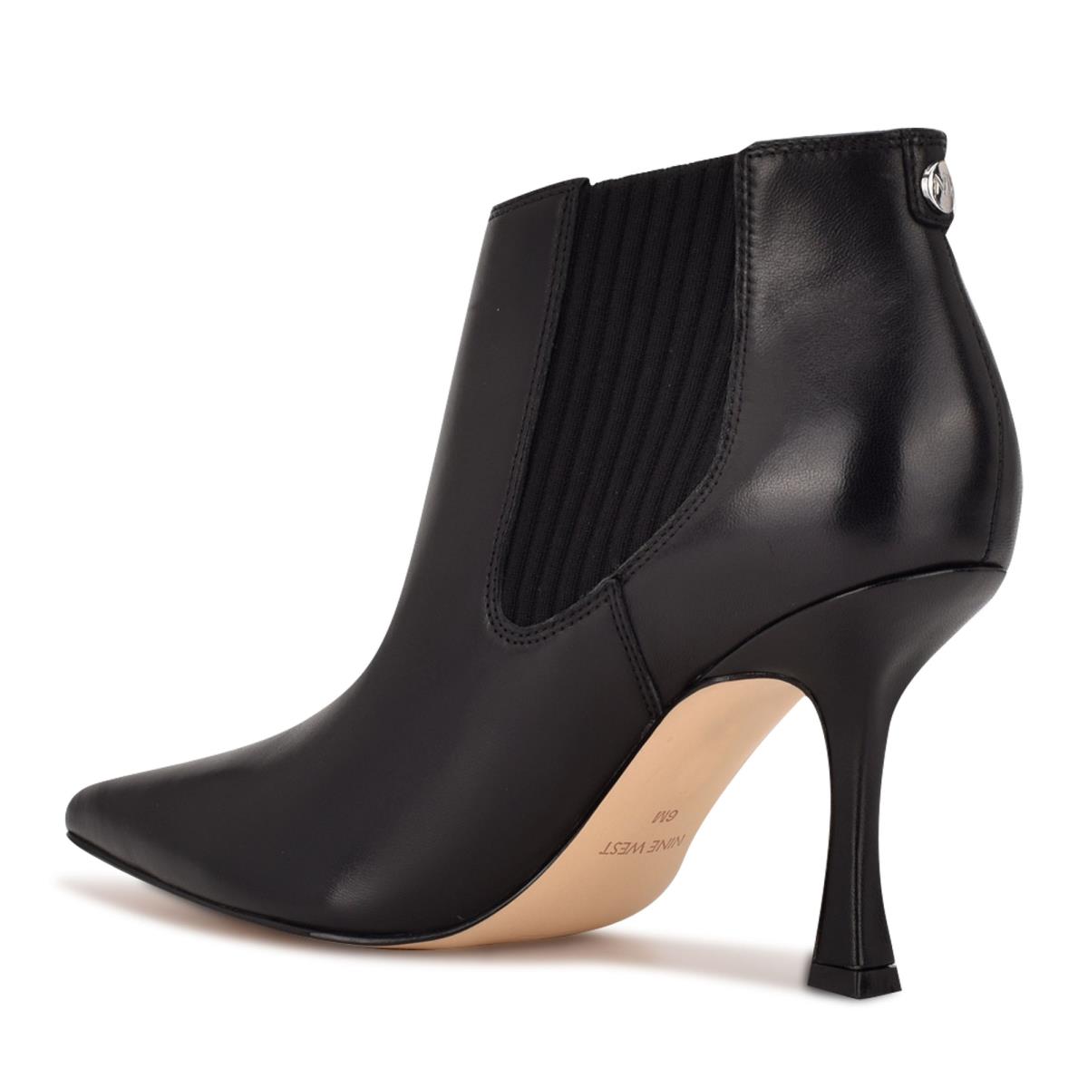 Women's Nine West Sofia Dress Booties Black | VFOK29046