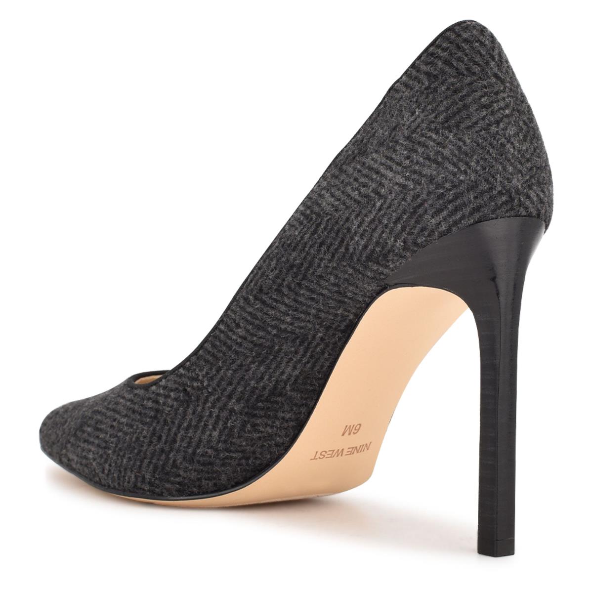 Women's Nine West Tatiana Pointy Toe Pumps Dark Grey | AZTS68195