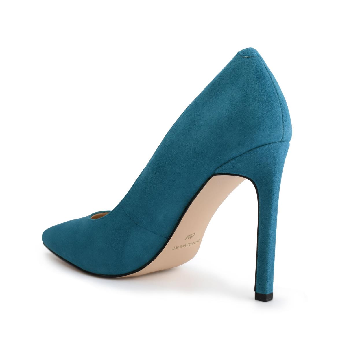 Women's Nine West Tatiana Pointy Toe Pumps Turquoise | DZPR78354