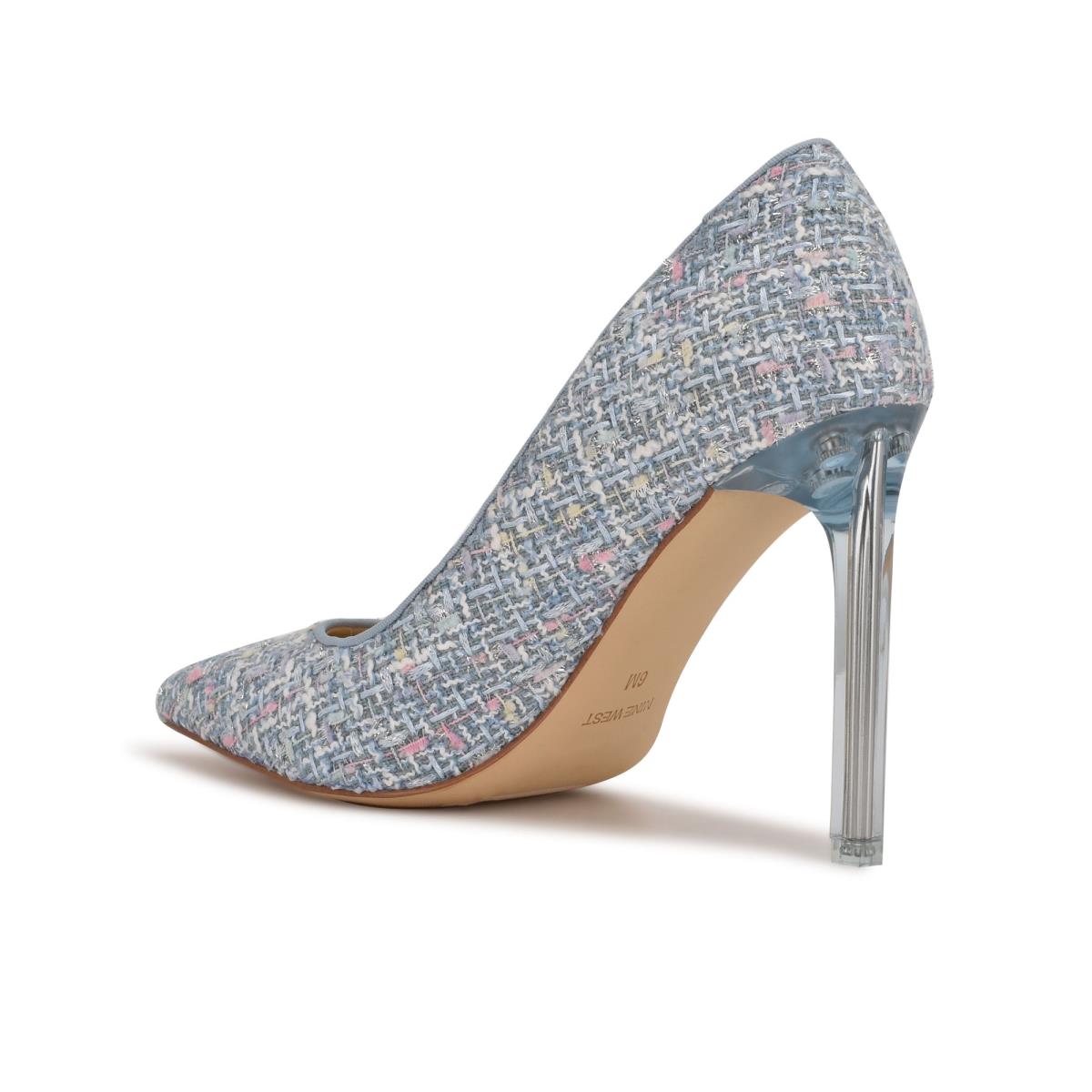 Women's Nine West Tatiana Pointy Toe Pumps Light Blue | IDPU07213