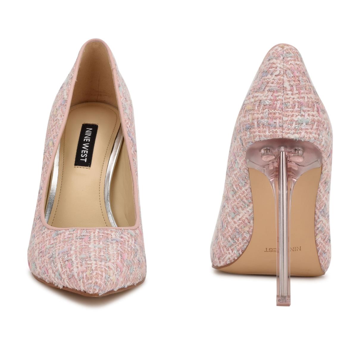 Women's Nine West Tatiana Pointy Toe Pumps Light Pink | NWUT01745