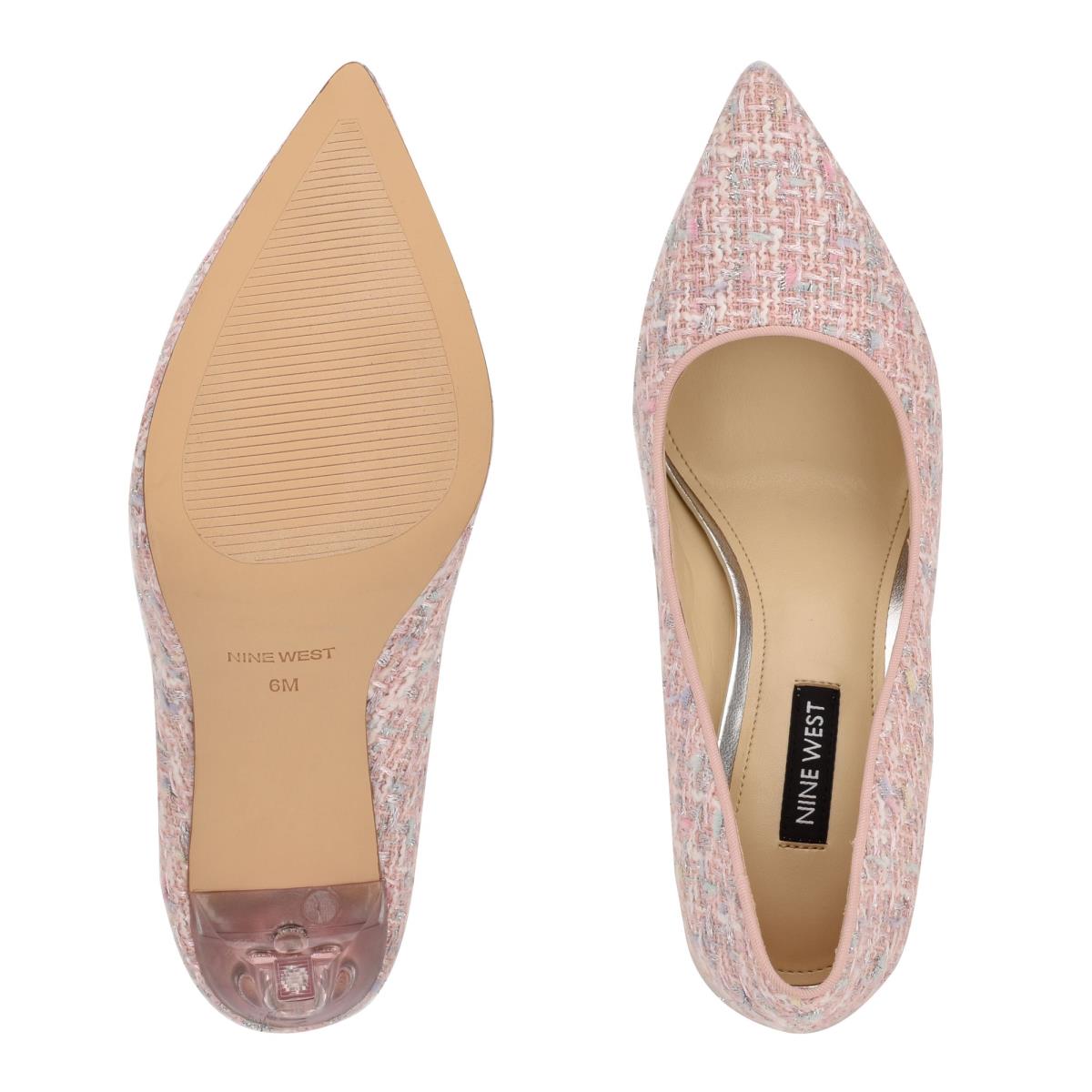 Women's Nine West Tatiana Pointy Toe Pumps Light Pink | NWUT01745