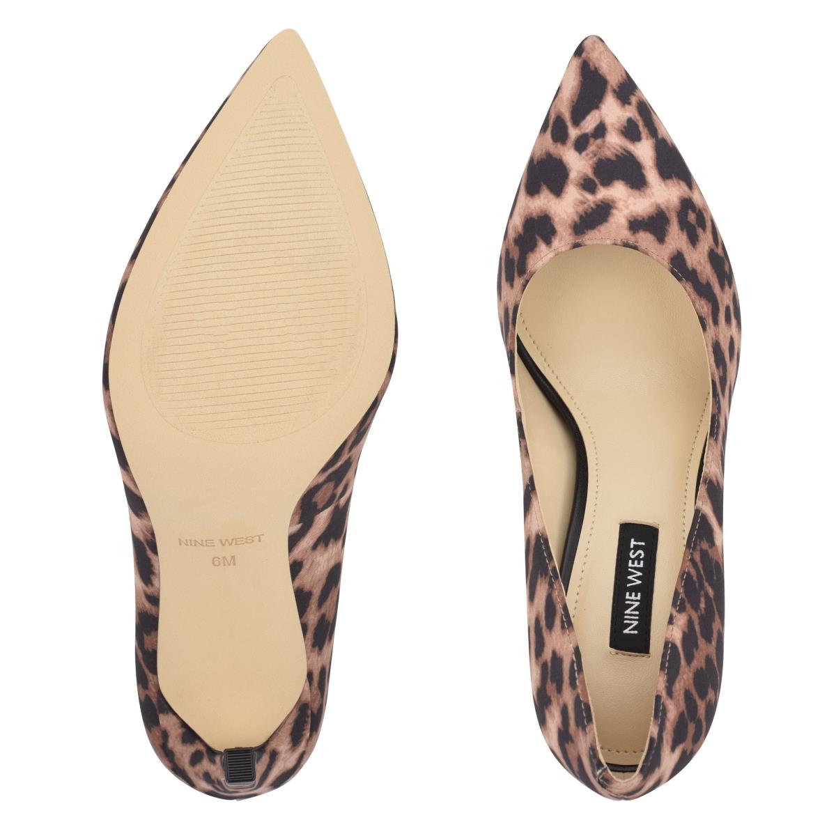 Women's Nine West Tatiana Pointy Toe Pumps Leopard | OEPF79865