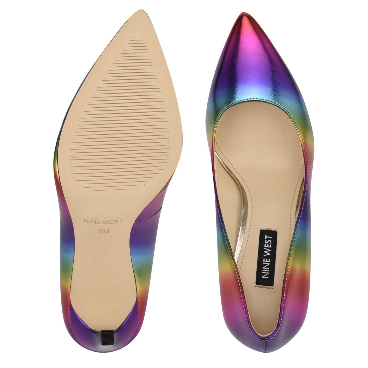 Women's Nine West Tatiana Pointy Toe Pumps Multicolor | QIWP27634