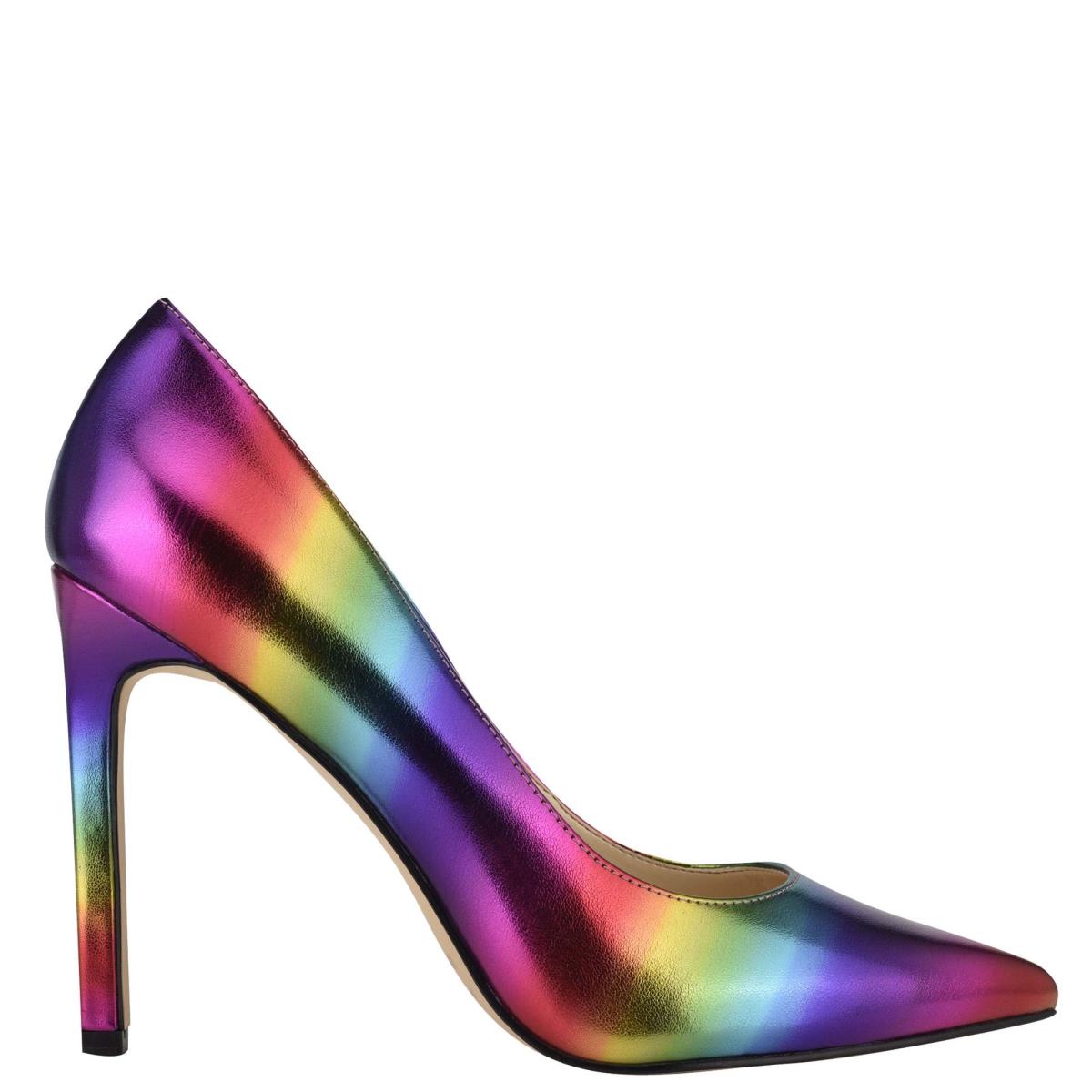 Women\'s Nine West Tatiana Pointy Toe Pumps Multicolor | QIWP27634