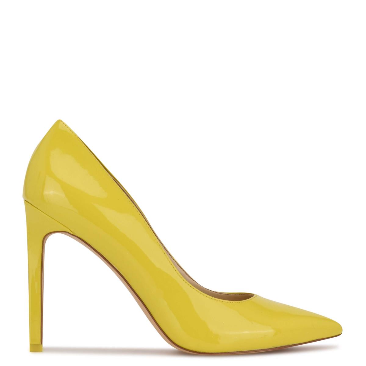 Women\'s Nine West Tatiana Pointy Toe Pumps Yellow | TYBF73921