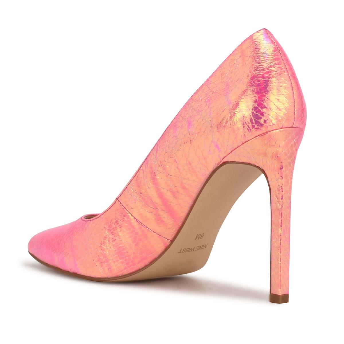 Women's Nine West Tatiana Pointy Toe Pumps Pink | UGIF18352