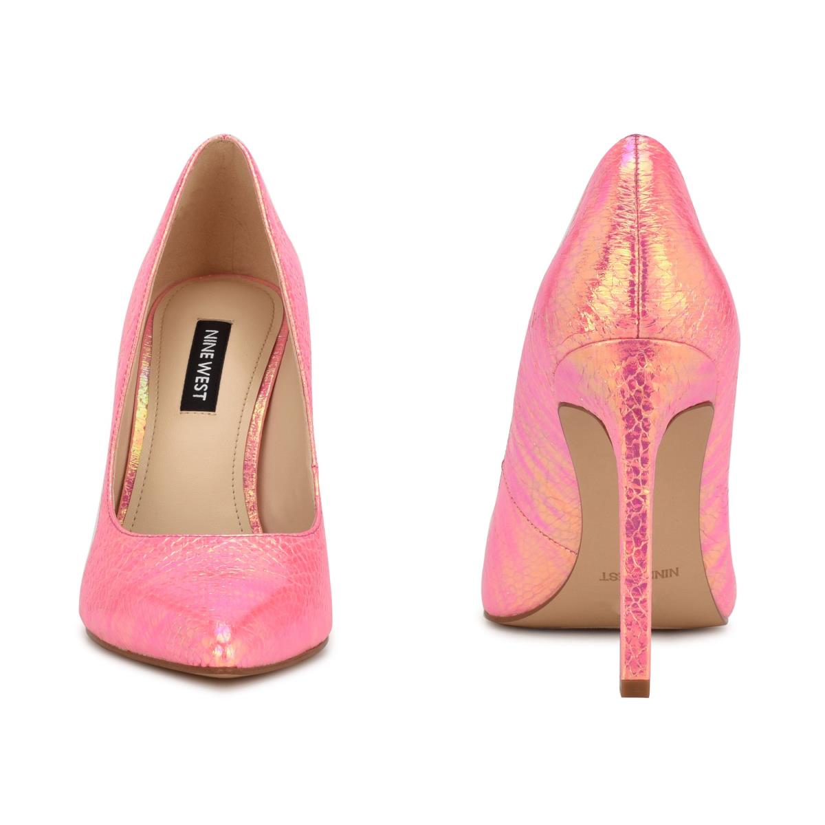 Women's Nine West Tatiana Pointy Toe Pumps Pink | UGIF18352