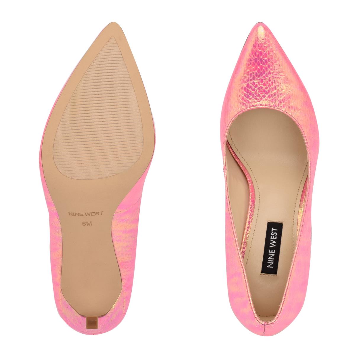 Women's Nine West Tatiana Pointy Toe Pumps Pink | UGIF18352