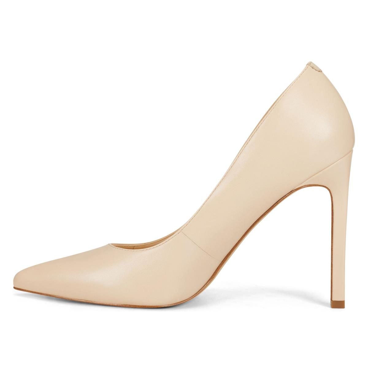 Women's Nine West Tatiana Pointy Toe Pumps White | UZXM02931