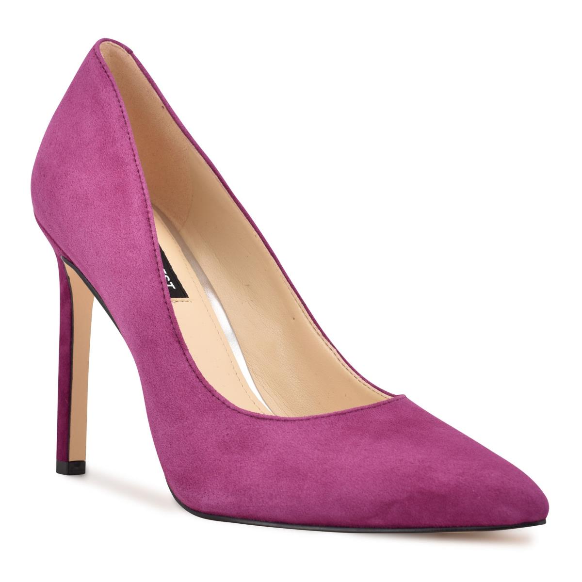 Women's Nine West Tatiana Pointy Toe Pumps Purple | WLSU54702