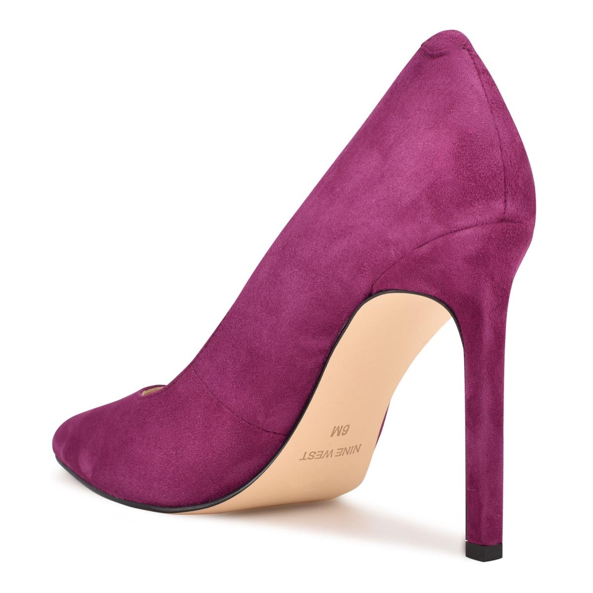 Women's Nine West Tatiana Pointy Toe Pumps Purple | WLSU54702