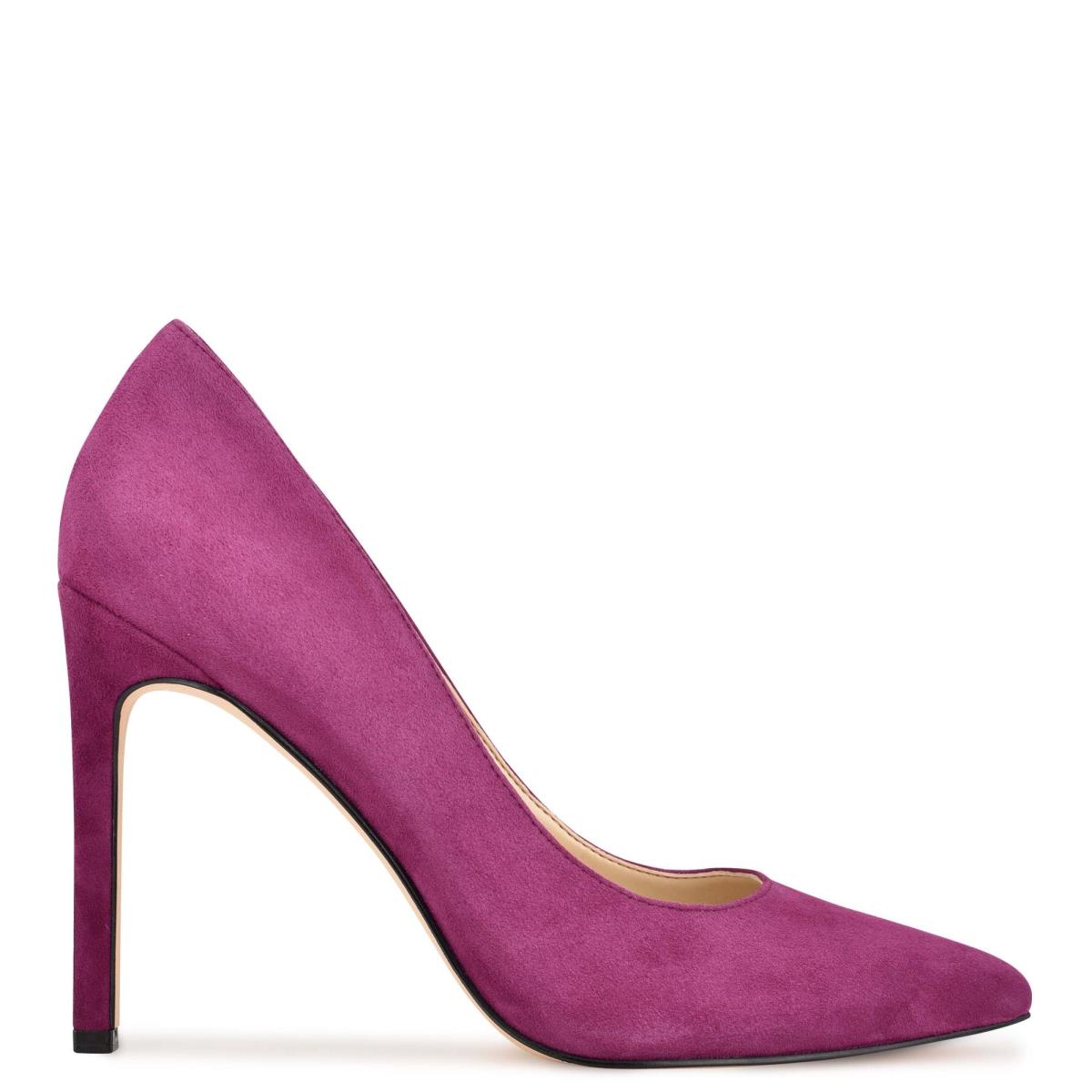 Women\'s Nine West Tatiana Pointy Toe Pumps Purple | WLSU54702