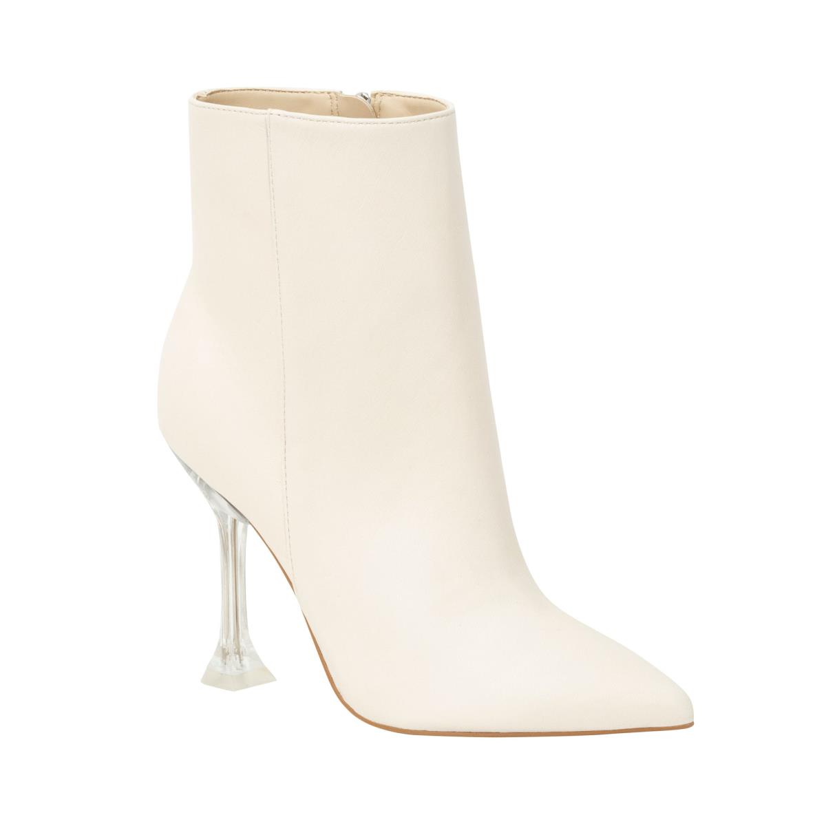 Women's Nine West Tonight Dress Booties Cream | EGFD75083