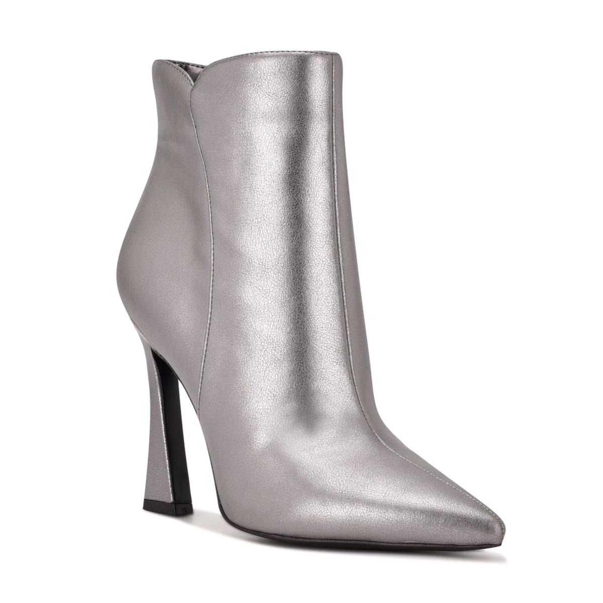 Women's Nine West Torrie Dress Booties Blue / Grey | TDNF16240