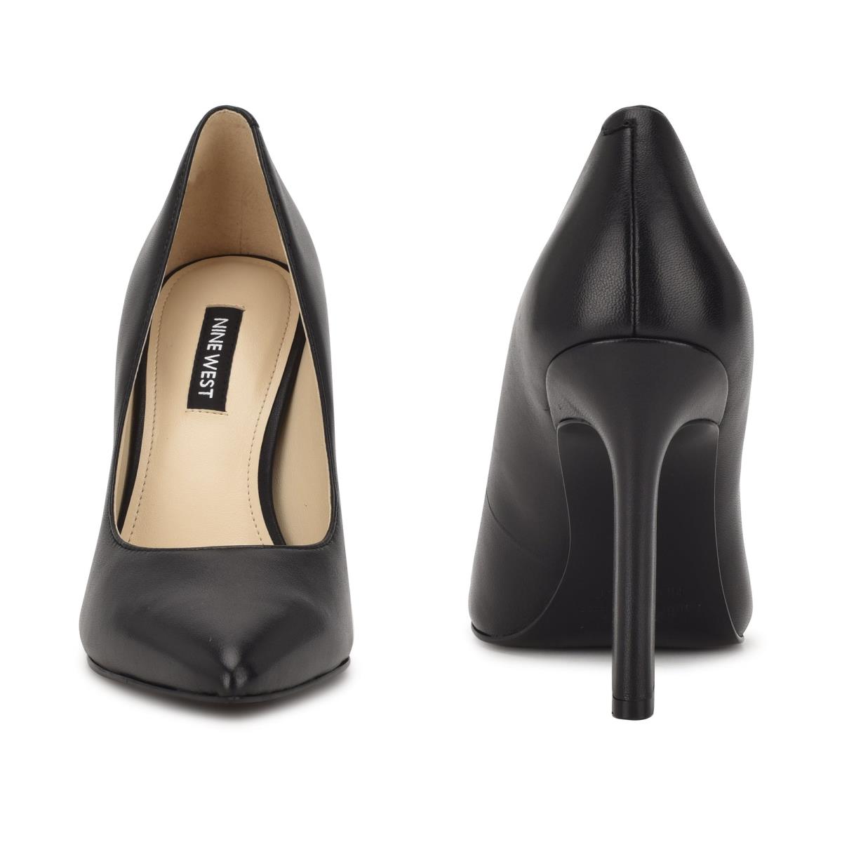 Women's Nine West Trendz Pointy Toe Pumps Black | GXMO97801