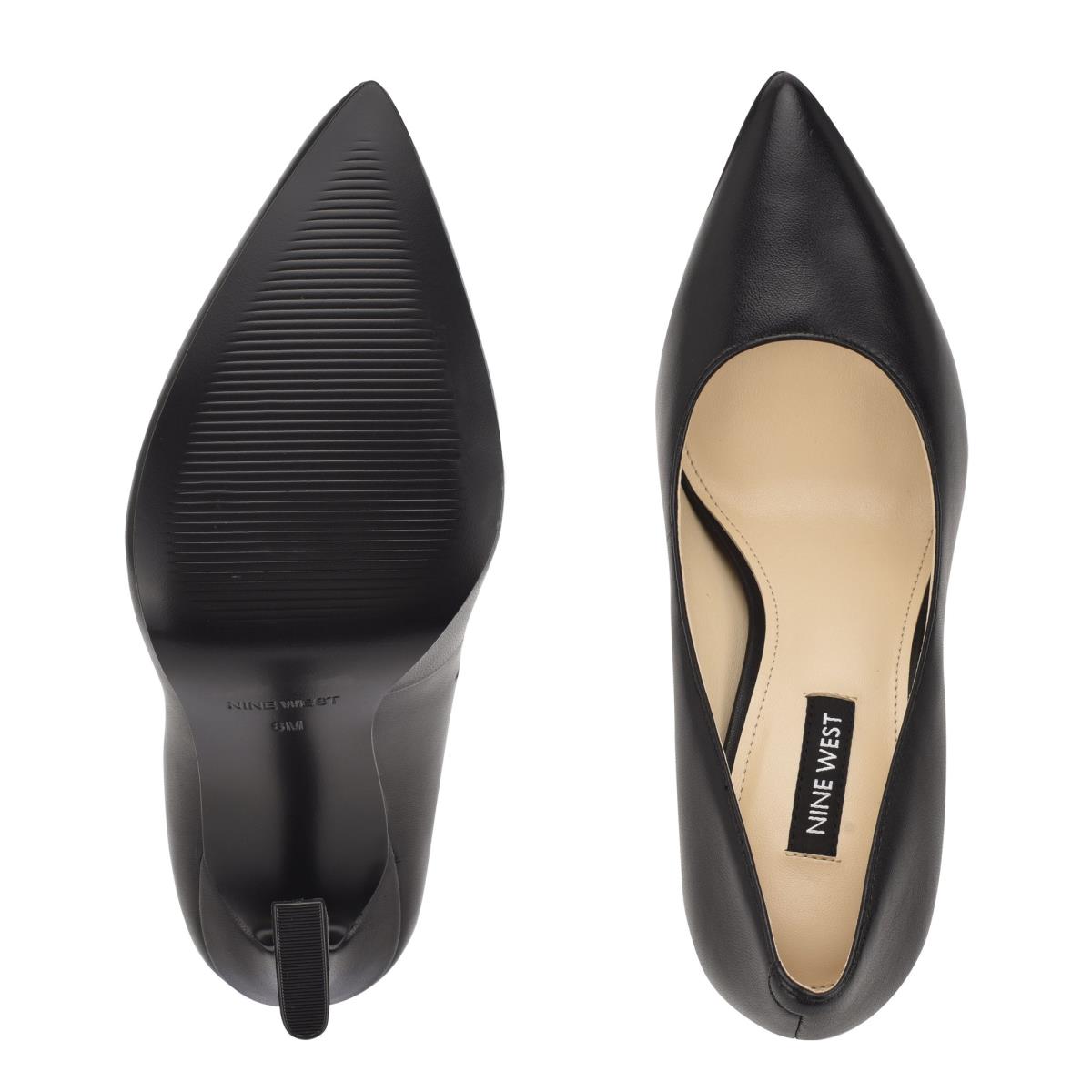 Women's Nine West Trendz Pointy Toe Pumps Black | GXMO97801