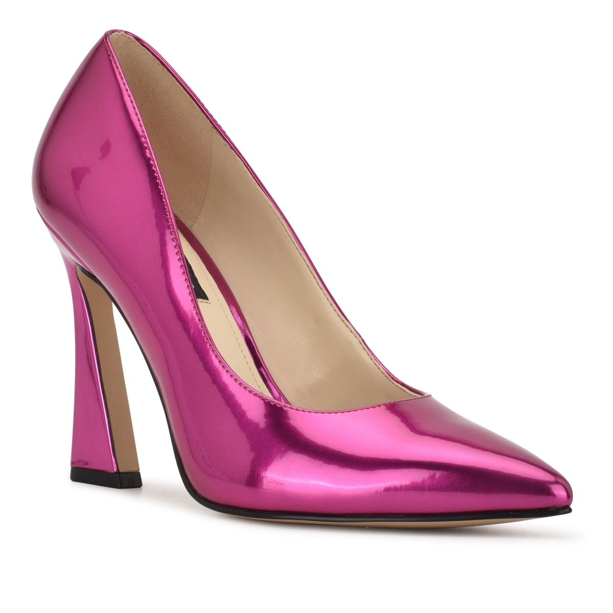 Women's Nine West Trendz Pointy Toe Pumps Pink | ODLB89713