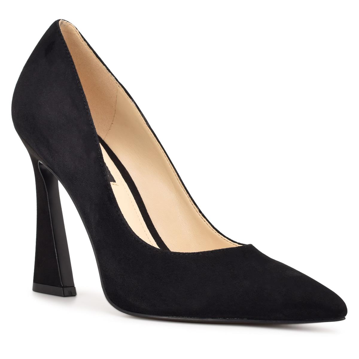 Women's Nine West Trendz Pointy Toe Pumps Black | RYNJ61053