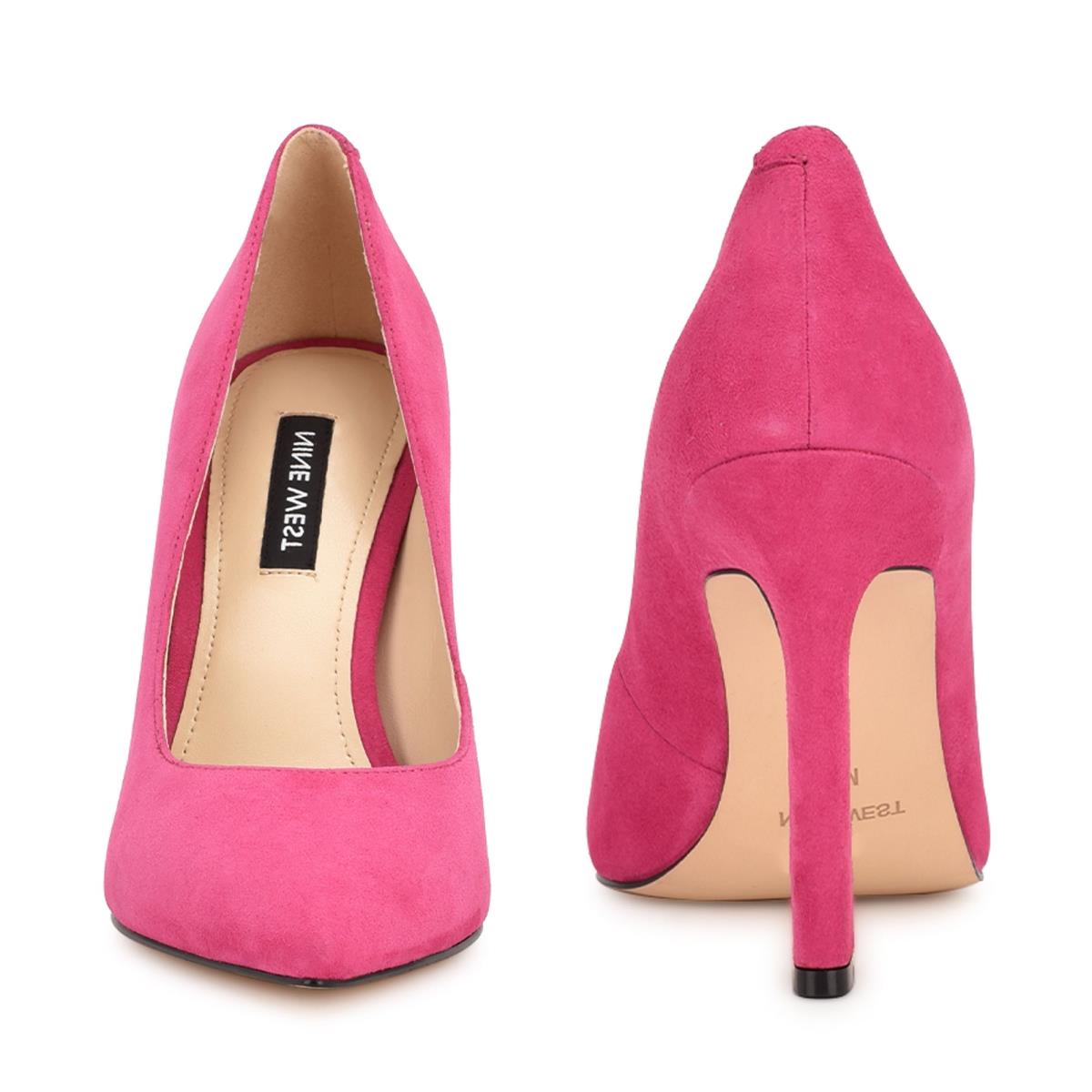 Women's Nine West Trendz Pointy Toe Pumps Pink | UDVF12784