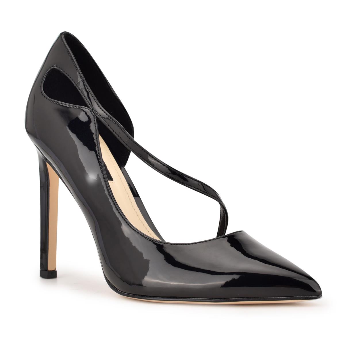 Women's Nine West Twirl Pointy Toe Pumps Black | PEHX16249