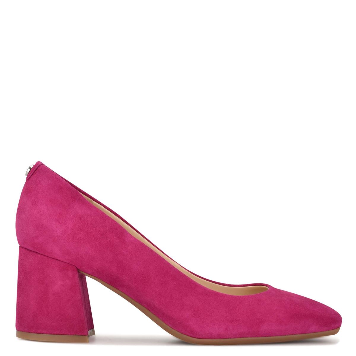 Women\'s Nine West Vibe 9x9 Block Heel Pumps Pink | DKGZ04753