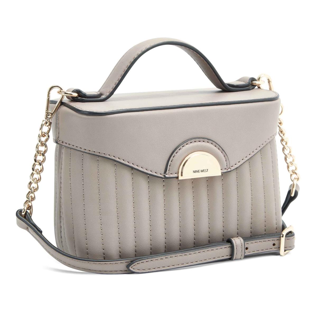 Women's Nine West Wren Vanity Case Crossbody Bags Platinum | SUAZ68450