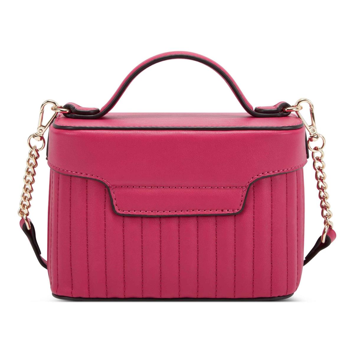 Women's Nine West Wren Vanity Case Crossbody Bags Fuchsia | UZSO46089