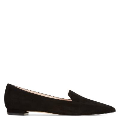 Women's Nine West Abay Smoking Flats Black | SUMA49537