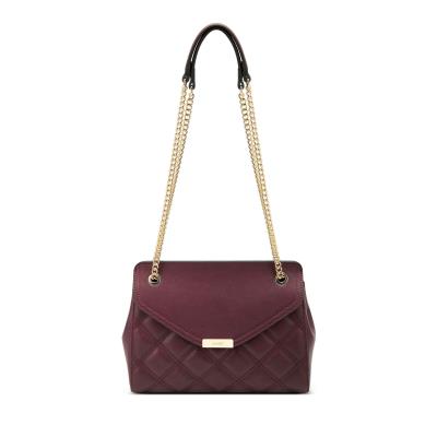 Women's Nine West Ava Convertible Xbody Flap Crossbody Bags Claret | ZDWE61780