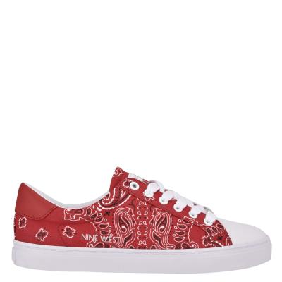 Women's Nine West Best Casual Sneakers Red | YQRA08367