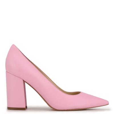 Women's Nine West Cara Dress Pumps Light Pink | KJMF14705